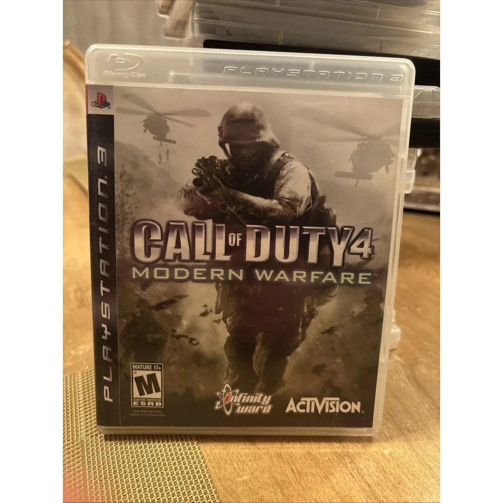 Call of Duty 4 Modern Warfare PS3 PlayStation 3 - Complete CIB Tested